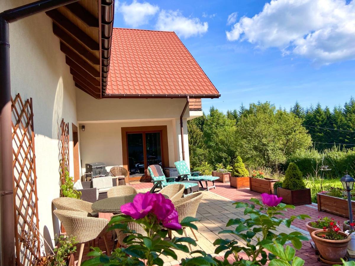 Agroturystyka Sarni Stok Krynica-Zdrój Exterior foto